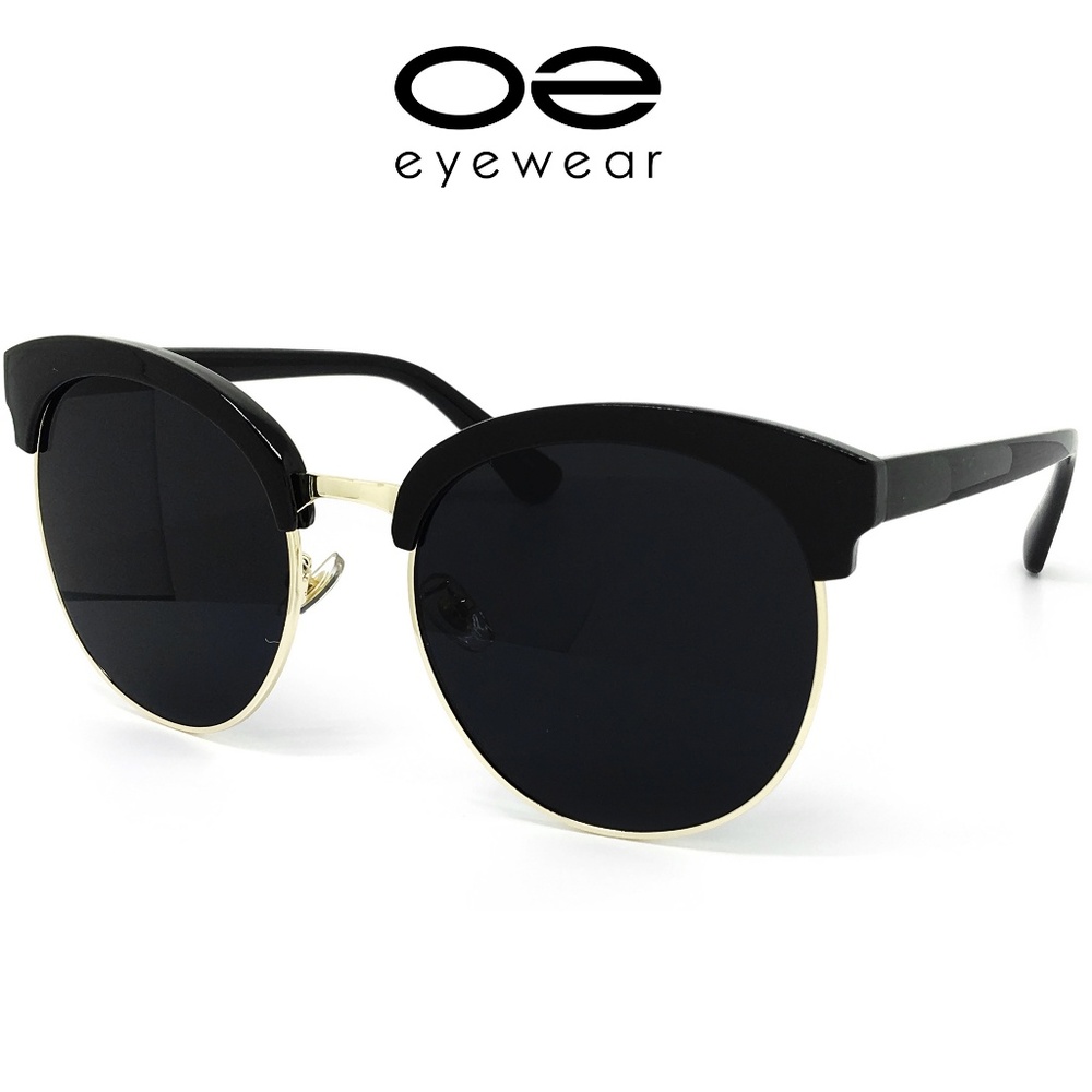 O2 Eyewear 97018XXL Mirror Flat Sunglasses (BBK)
